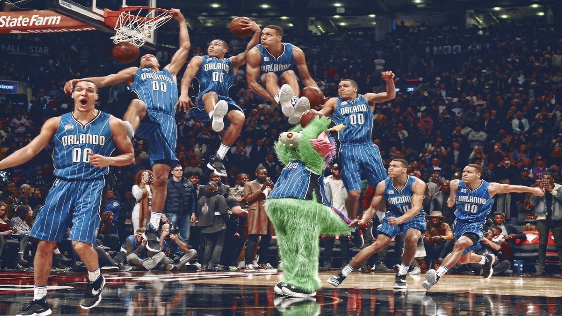 _快船大将狂飙,带领球队逆转取胜_,快船经典比赛